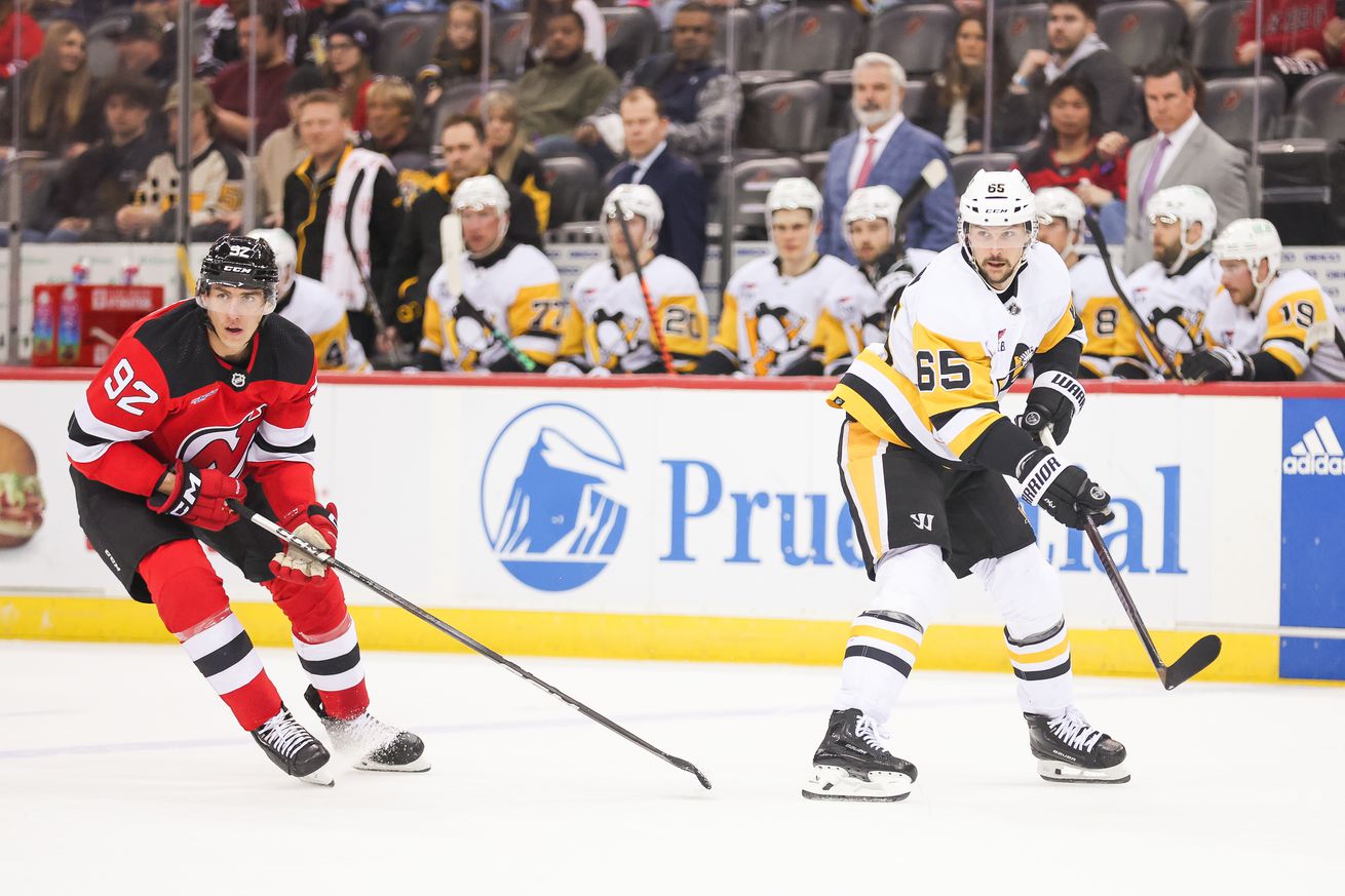 NHL: APR 02 Penguins at Devils