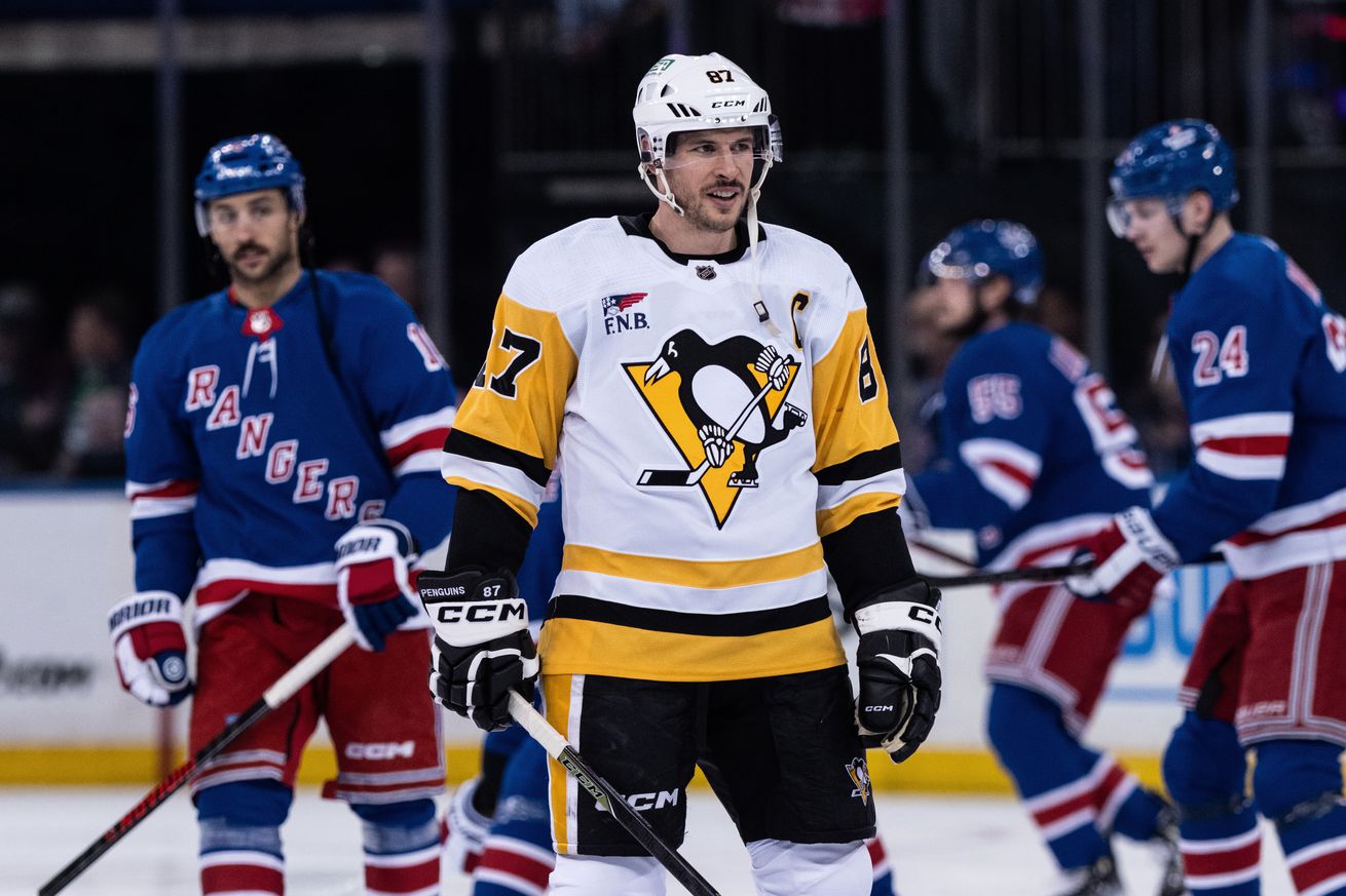 Pittsburgh Penguins v New York Rangers