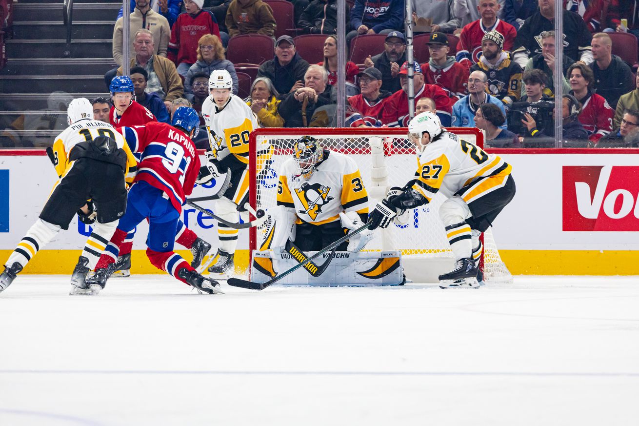 Pittsburgh Penguins v Montreal Canadiens