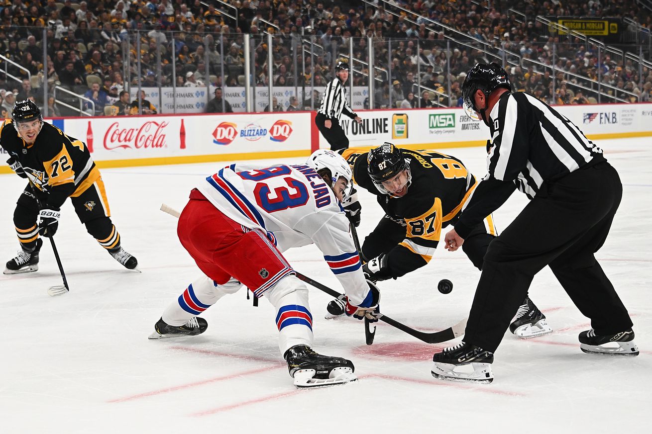 New York Rangers v Pittsburgh Penguins