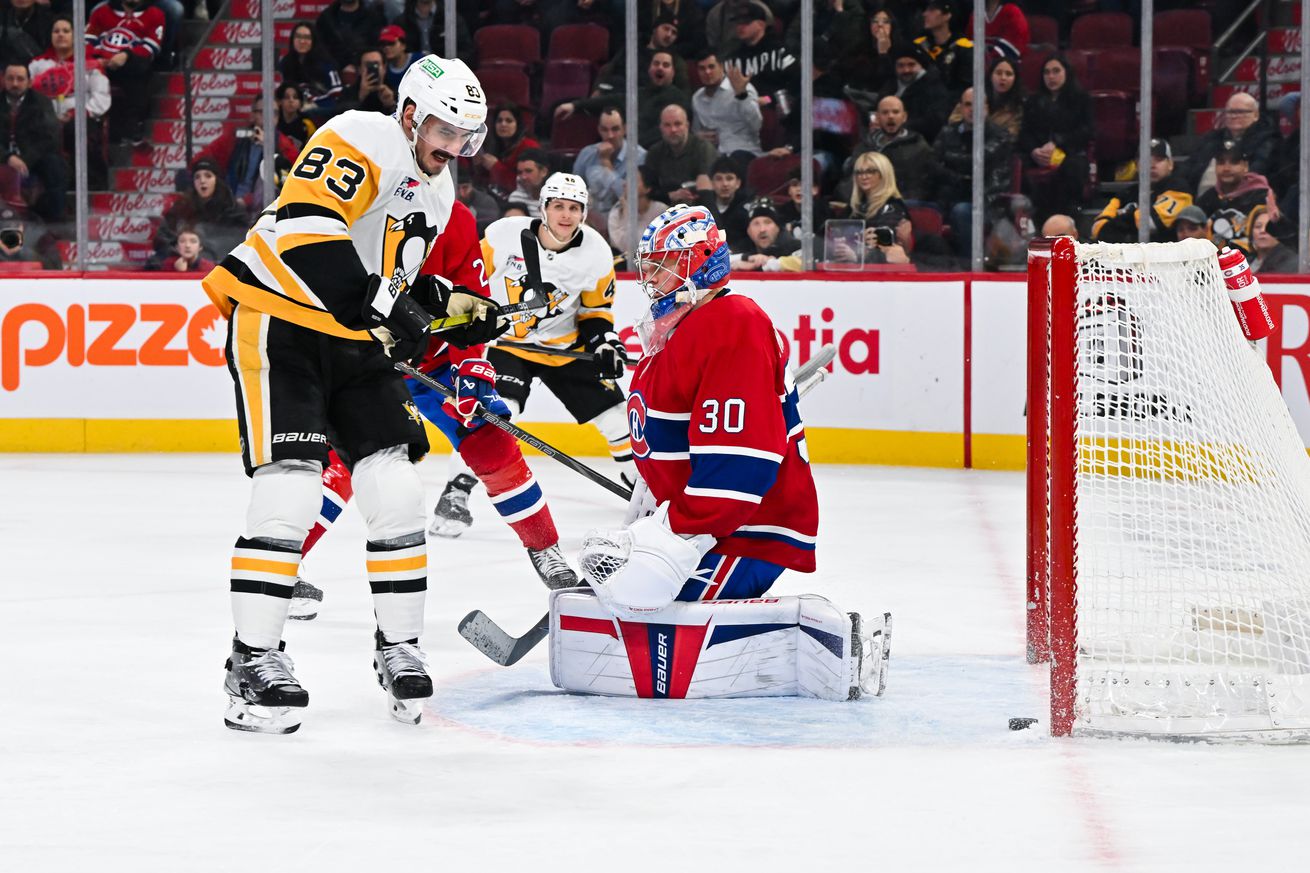 Pittsburgh Penguins v Montreal Canadiens