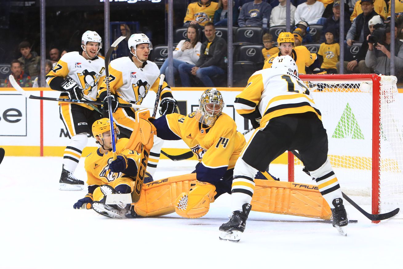 NHL: DEC 19 Penguins at Predators