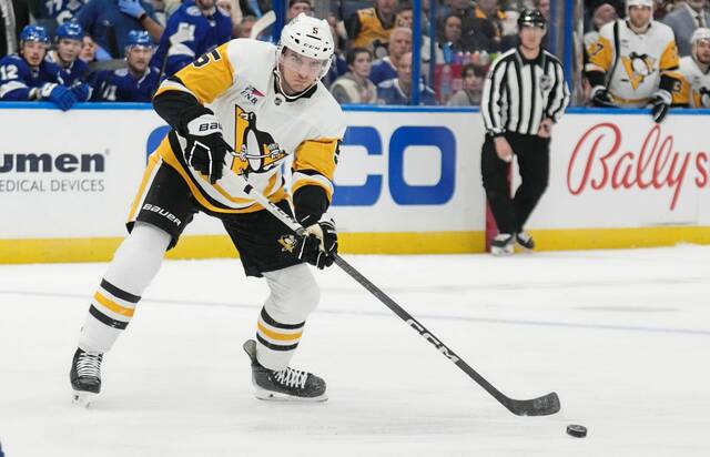 Defenseman Ryan Shea joined the Penguins as an unrestricted free agent signing in 2023.