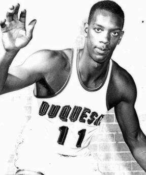 Former Duquesne guard Sihugo Green was named to the National Collegiate Basketball Hall of Fame on Tuesday, Dec. 31, 2024.