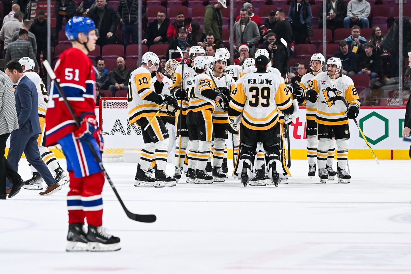 NHL: Pittsburgh Penguins at Montreal Canadiens