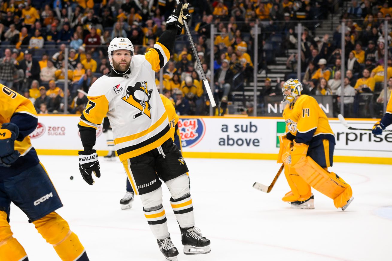 NHL: Pittsburgh Penguins at Nashville Predators