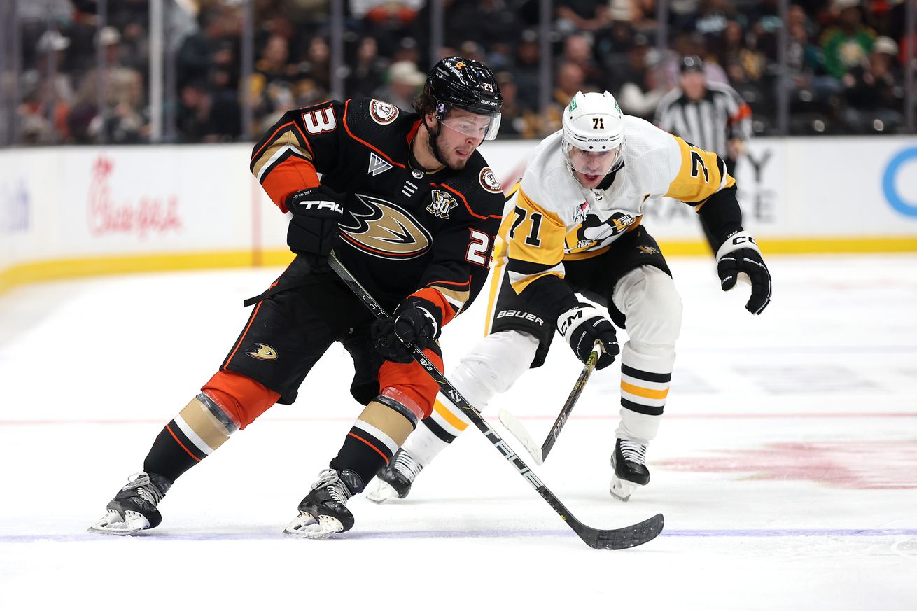 Pittsburgh Penguins v Anaheim Ducks