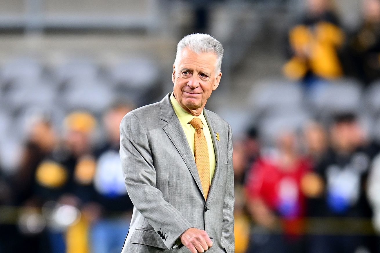 Pittsburgh Steelers owner Art Rooney II looks on prior to the game against the New York Giants at Acrisure Stadium on October 28, 2024 in Pittsburgh, Pennsylvania.