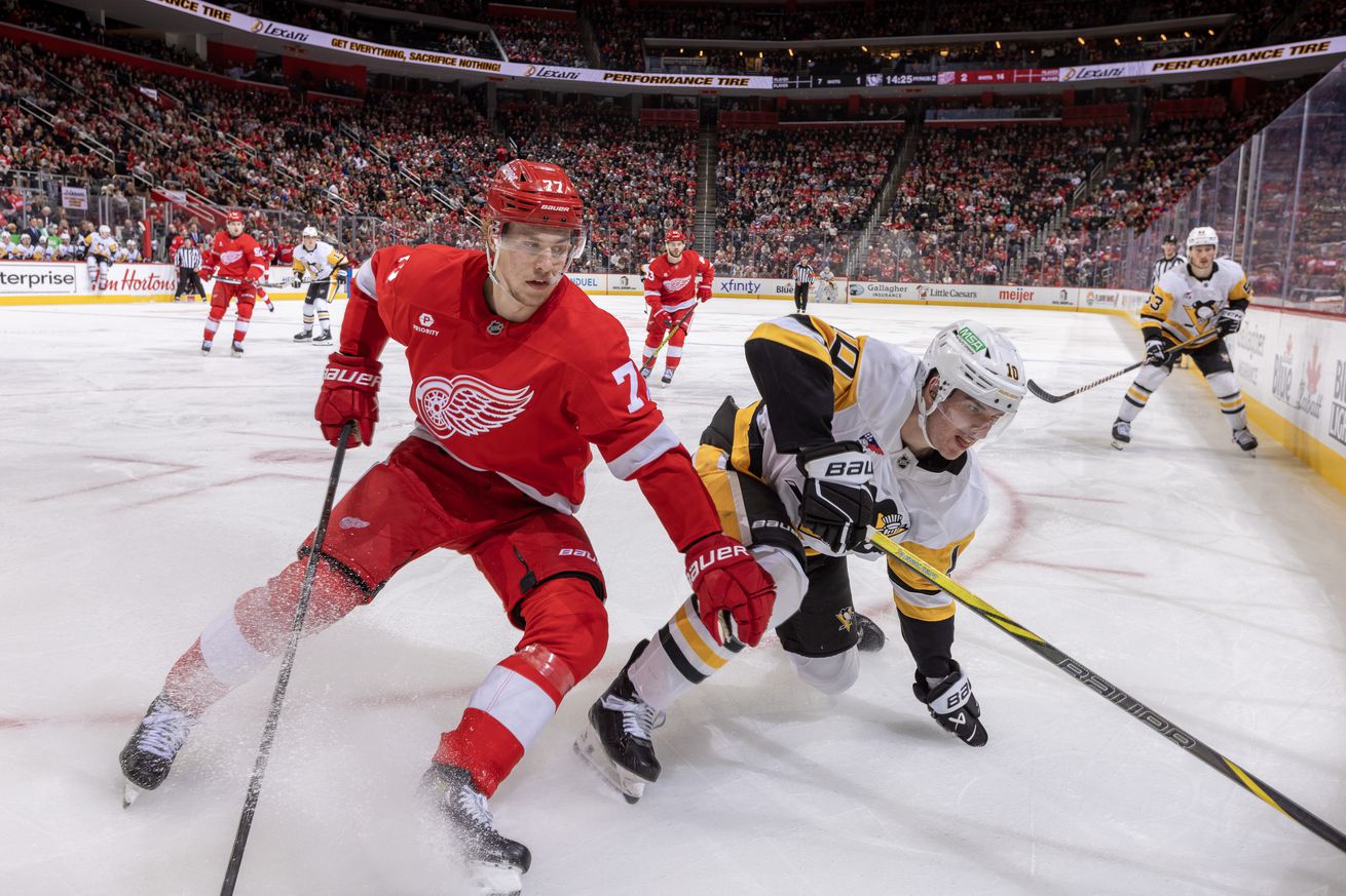 Pittsburgh Penguins v Detroit Red Wings