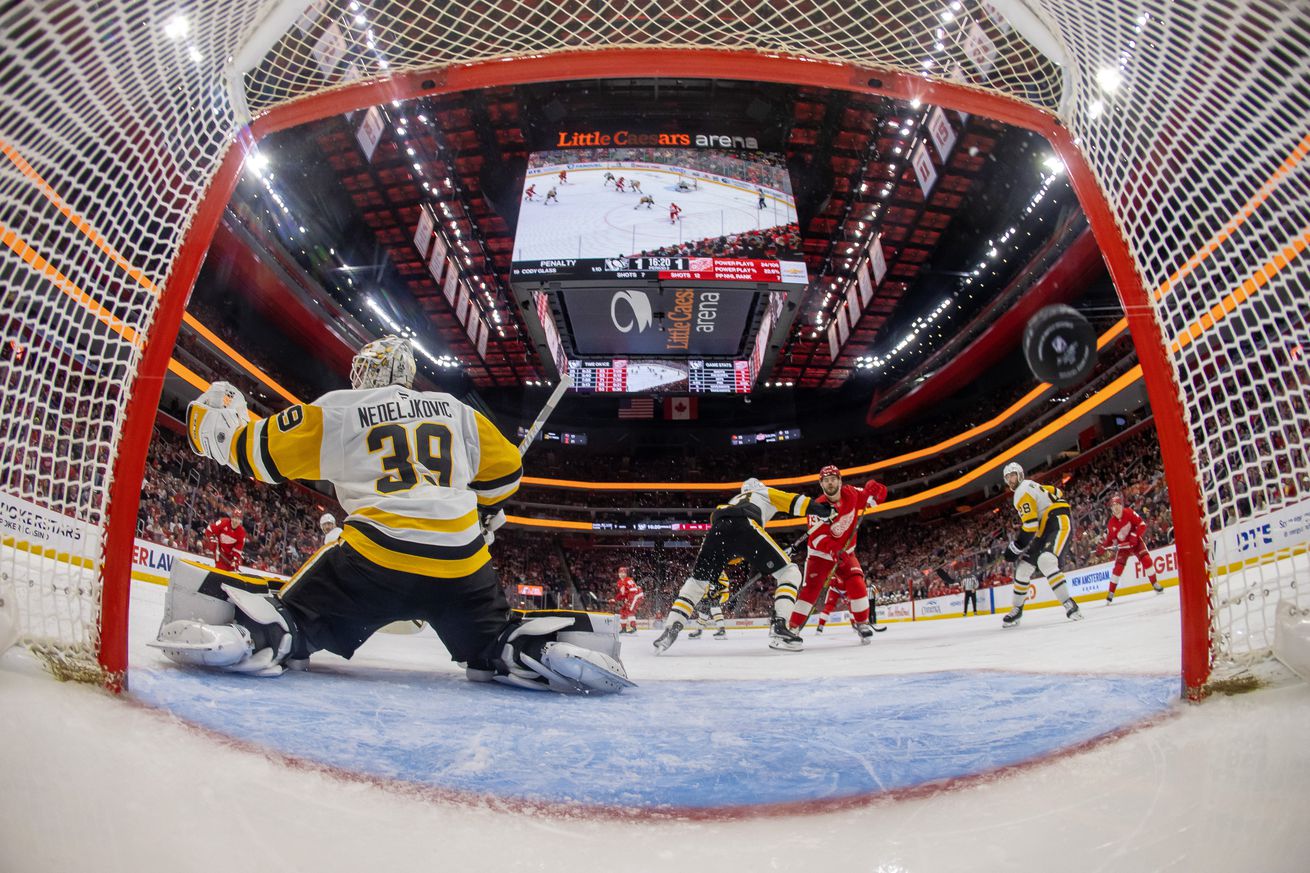 Pittsburgh Penguins v Detroit Red Wings