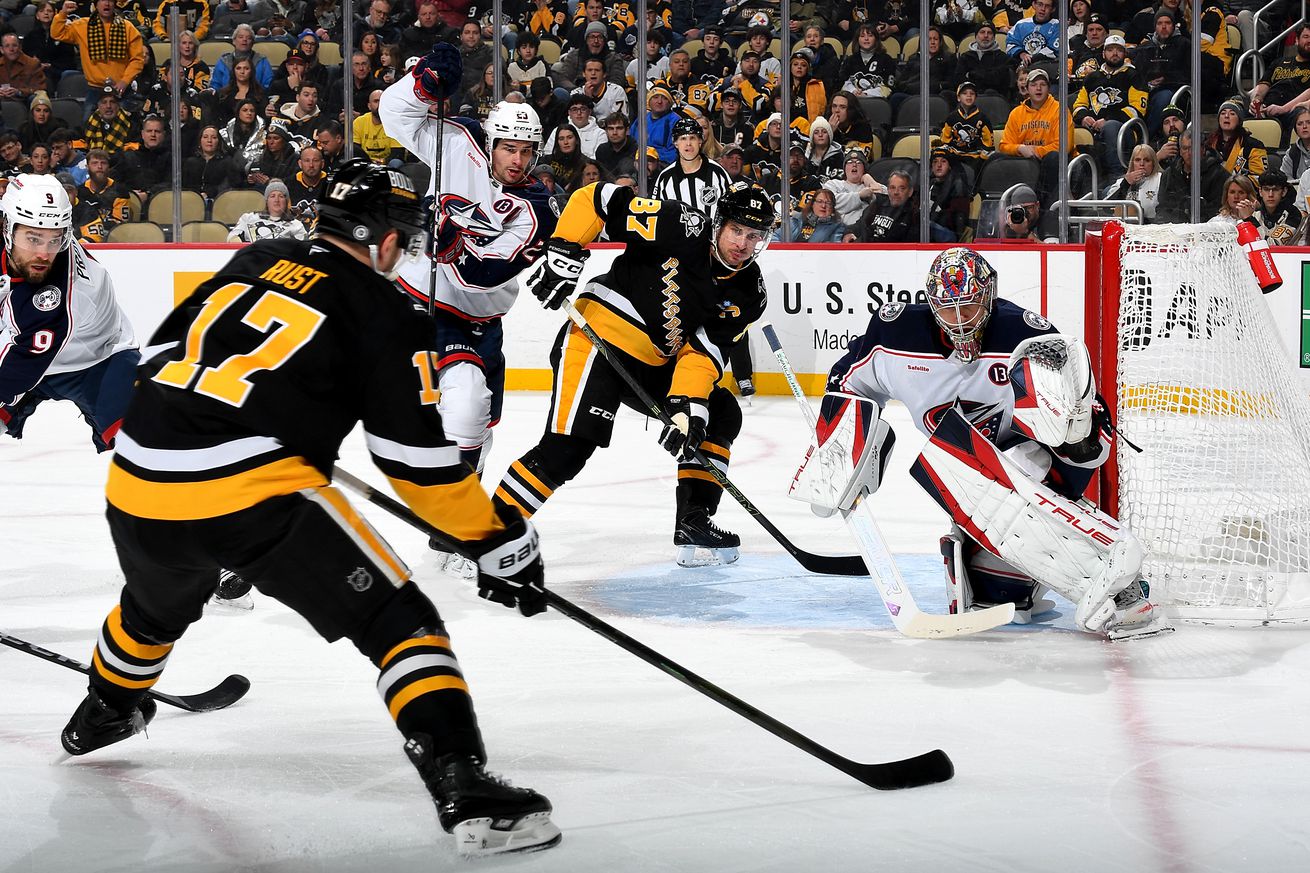 Columbus Blue Jackets v Pittsburgh Penguins