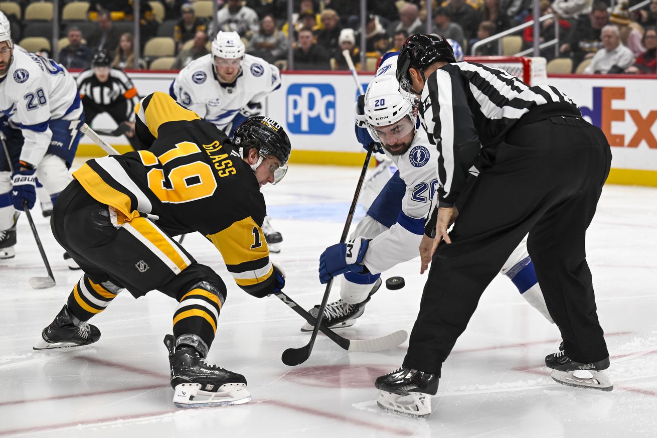 NHL: JAN 12 Lightning at Penguins