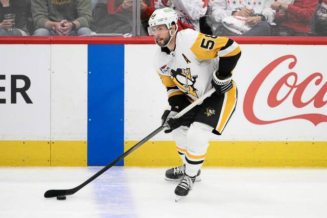 In 35 games this season, Penguins defenseman Kris Letang has 16 points (seven goals, nine assists).