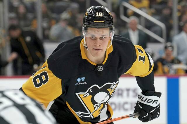 Entering Tuesday, Penguins forward Jesse Puljujarvi has been a healthy scratch for 12 consecutive games.