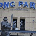 A statue of Honus Wagner, the centerpiece of one of the best trades in Pirates (and MLB) history, graces the main entrance of PNC Park in Pittsburgh.