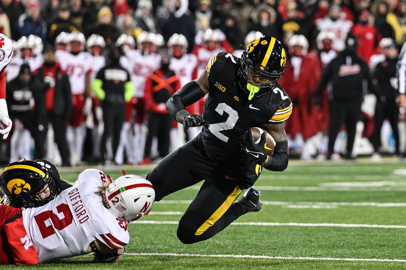 NCAA Football: Nebraska at Iowa