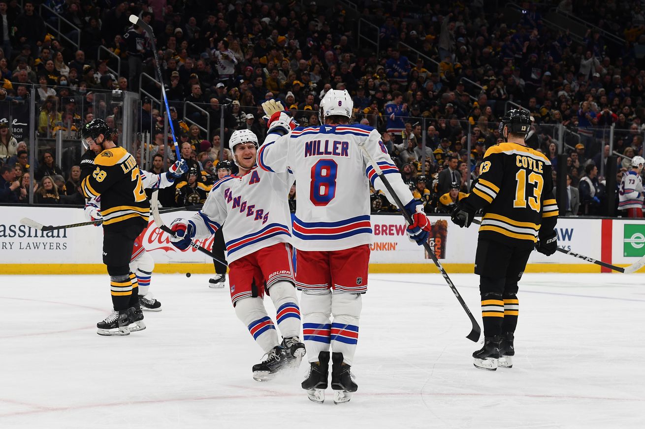 New York Rangers v Boston Bruins