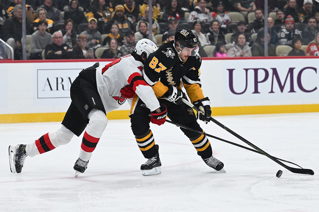 New Jersey Devils v Pittsburgh Penguins