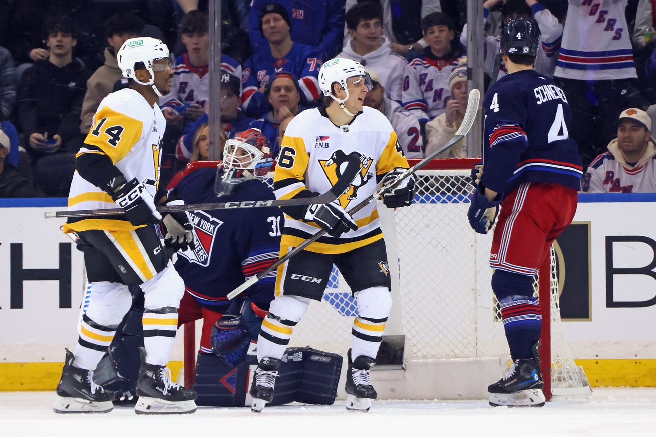 Pittsburgh Penguins v New York Rangers