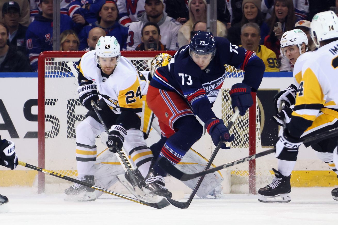 Pittsburgh Penguins v New York Rangers