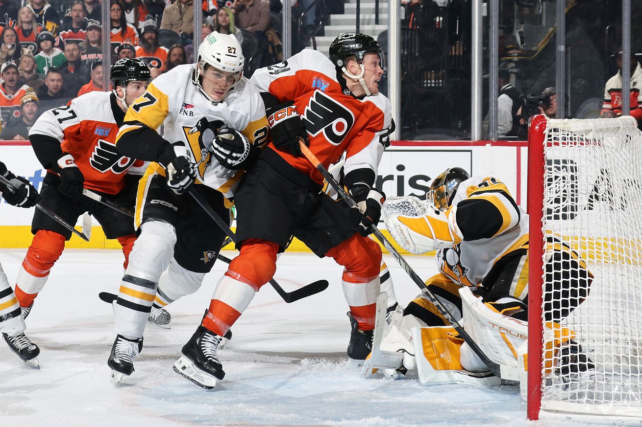 Pittsburgh Penguins v Philadelphia Flyers