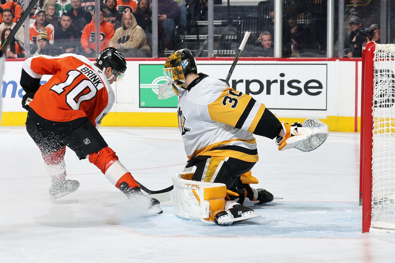 Pittsburgh Penguins v Philadelphia Flyers