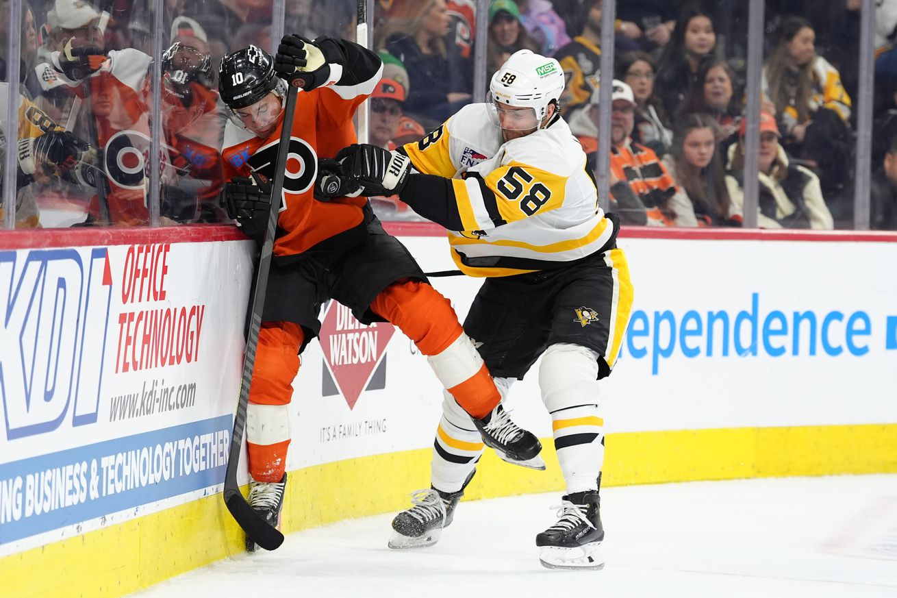 NHL: Pittsburgh Penguins at Philadelphia Flyers