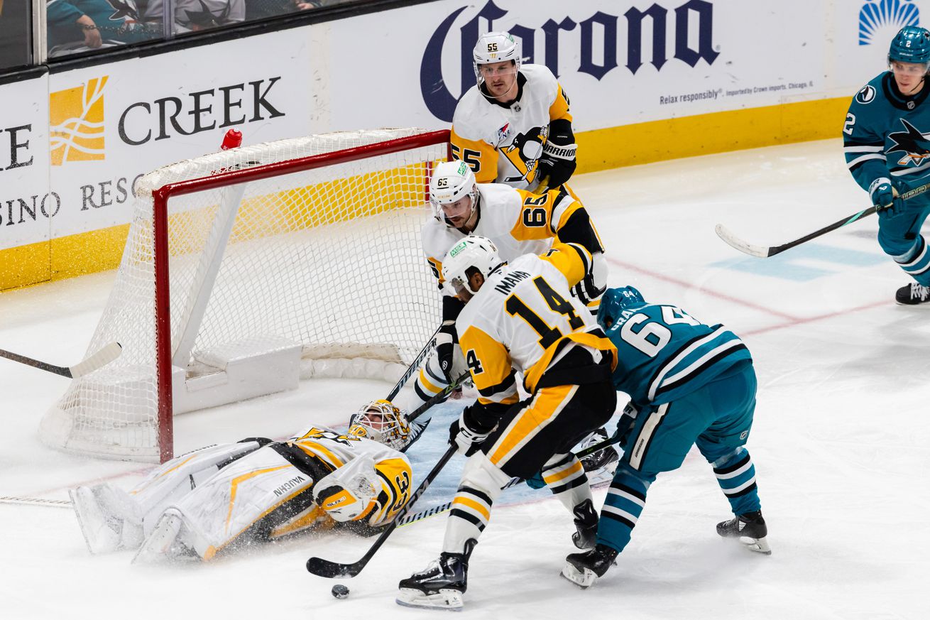 NHL: JAN 27 Penguins at Sharks