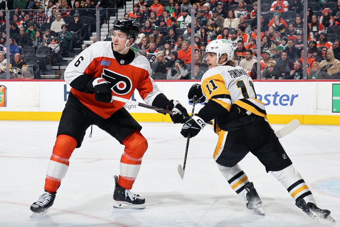 Pittsburgh Penguins v Philadelphia Flyers