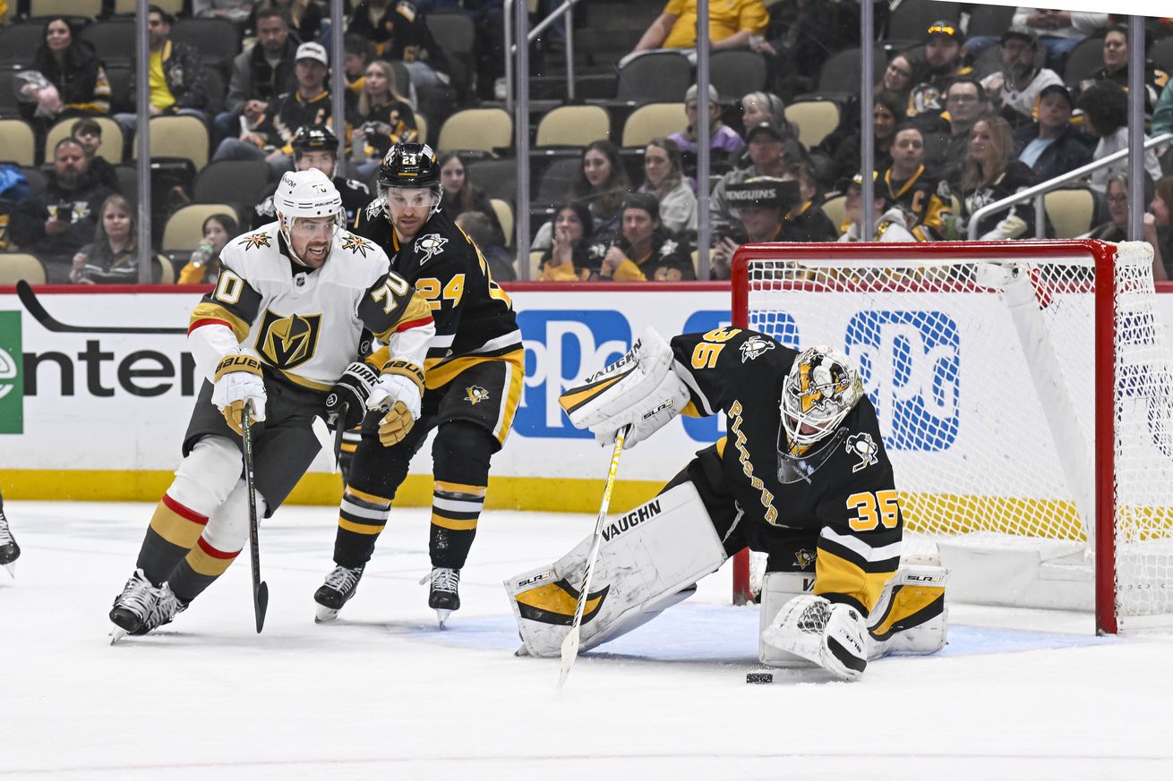 NHL: MAR 11 Golden Knights at Penguins