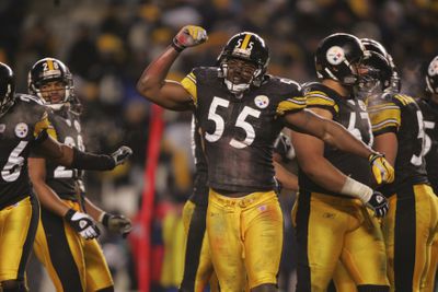 Pittsburgh Steelers Joey Porter, 2005 AFC Playoffs