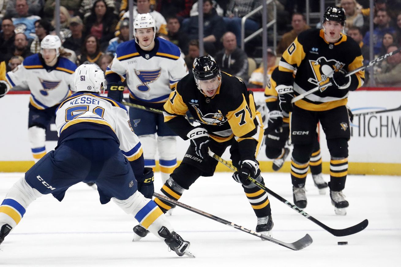 NHL: St. Louis Blues at Pittsburgh Penguins